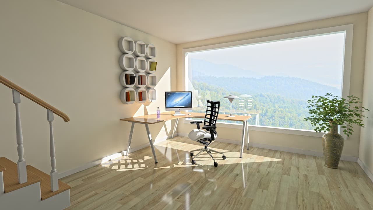 A Clean Home Office