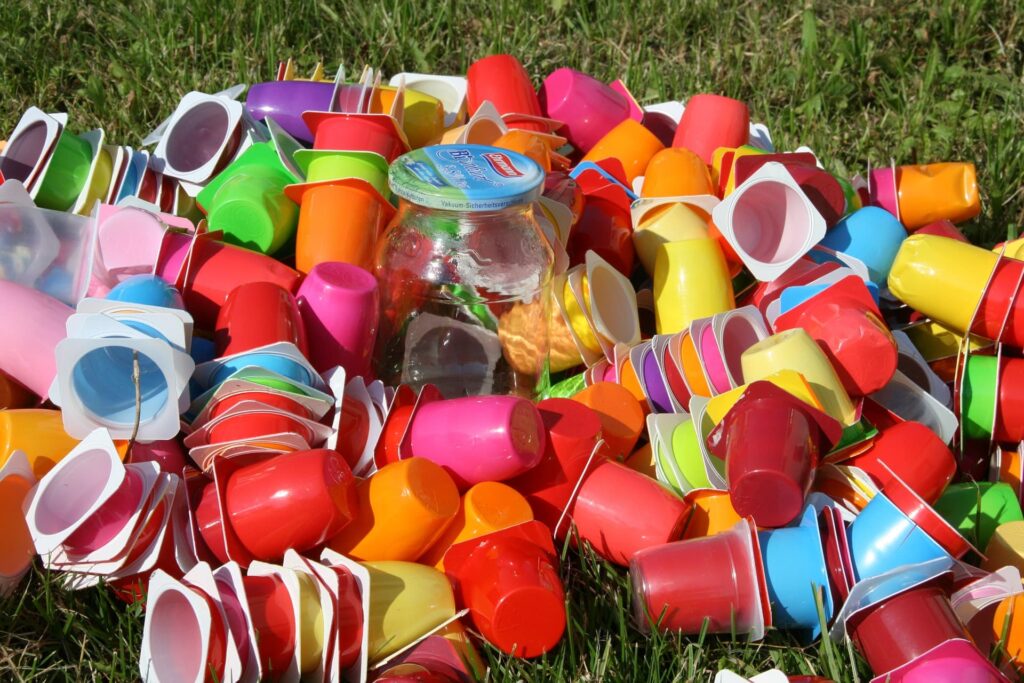 Colorful Plastic Cups